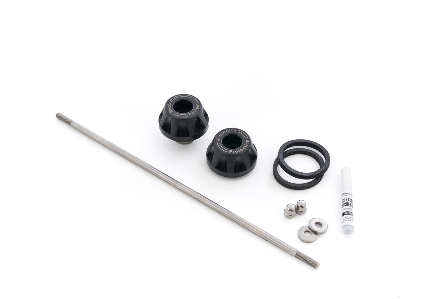 Wunderlich axle protection pads DOUBLESHOCK R 1300 - front - black image 4