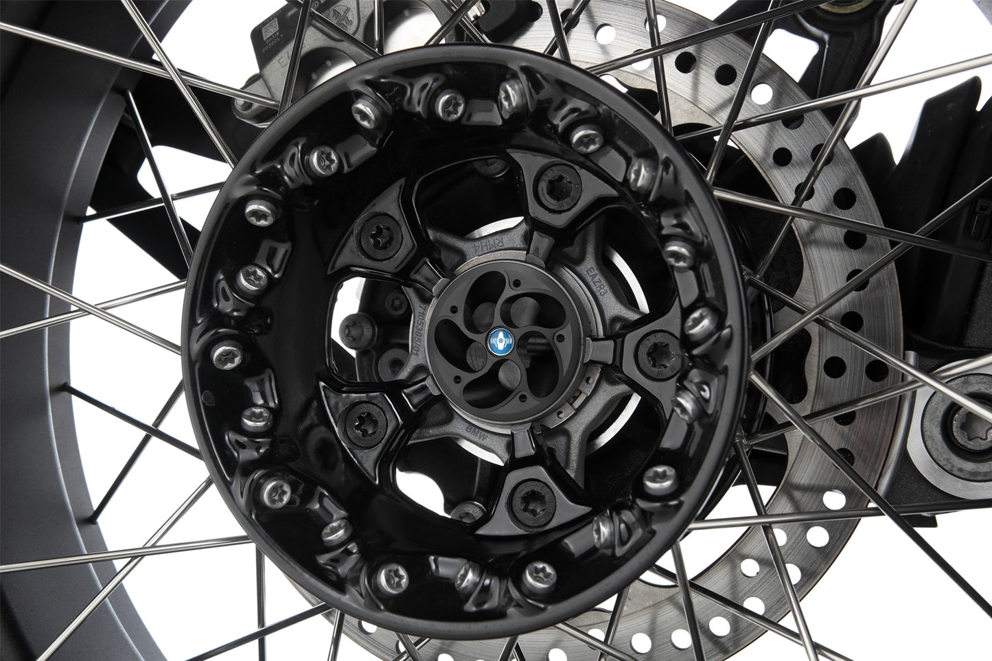 Wunderlich Doubleshock cardan protection pad for hub tunnel - black image 2