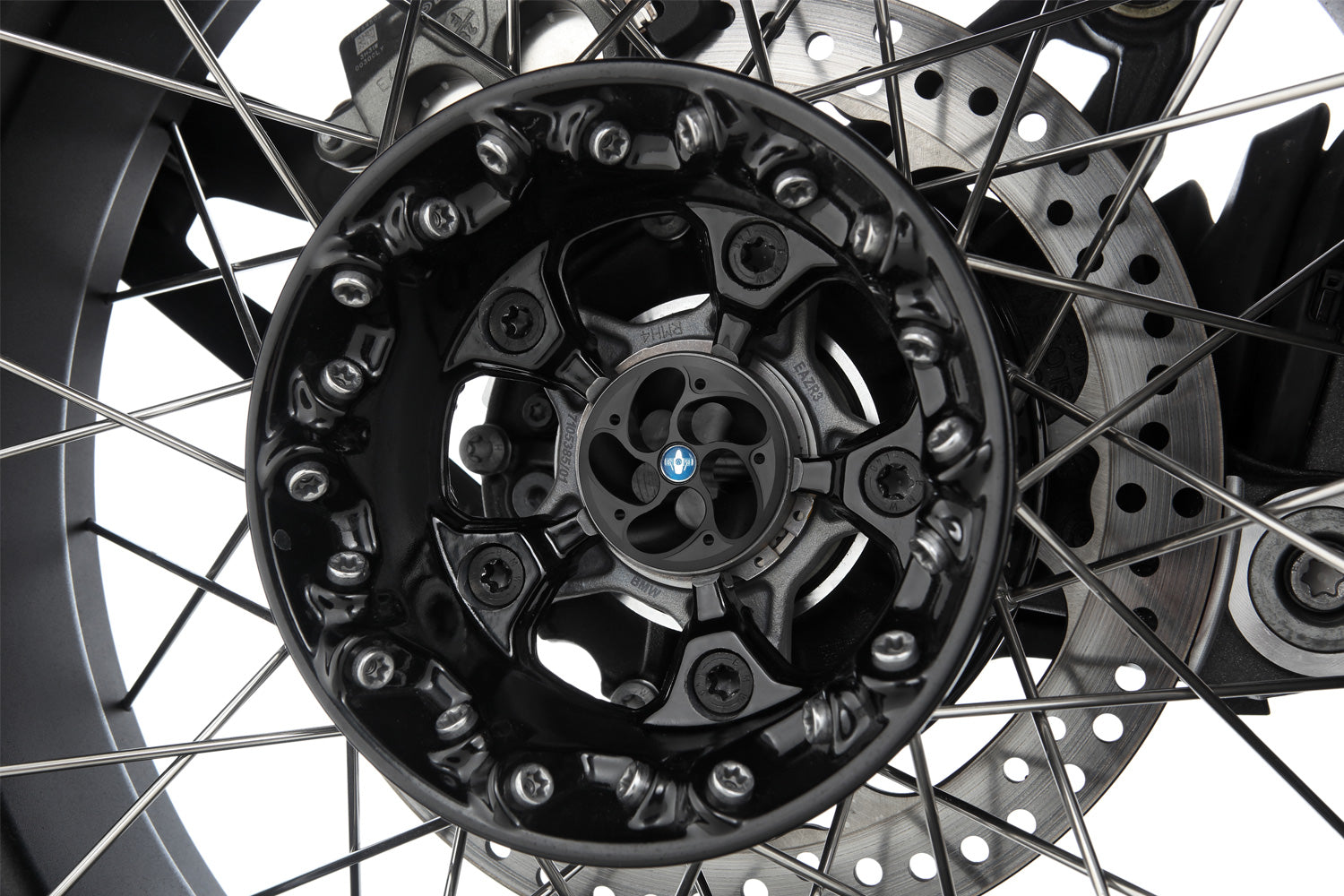 Wunderlich Doubleshock cardan protection pad for hub tunnel - black image 2