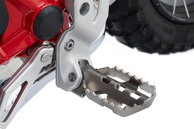 Wunderlich ULTIMATE Footpegs - Set - silver image 3