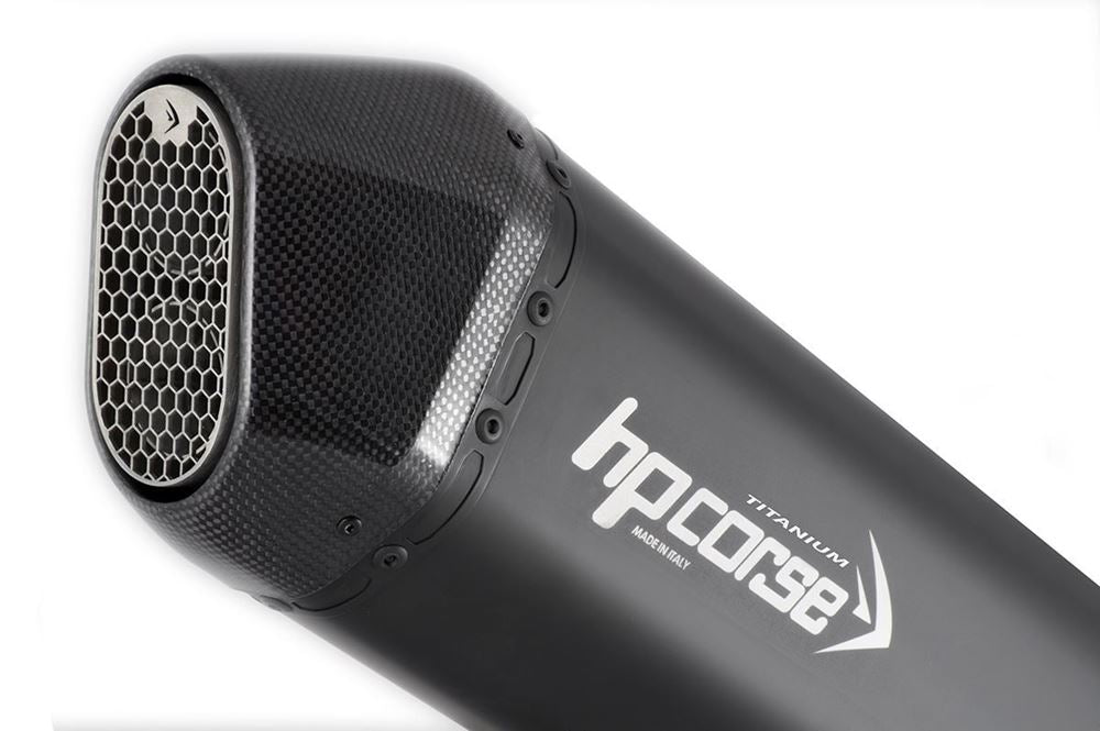 HP Corse SPS Rally 270 Black Titanium Slip-On Kit (Road Legal) R 1300 GS & GSA image 0