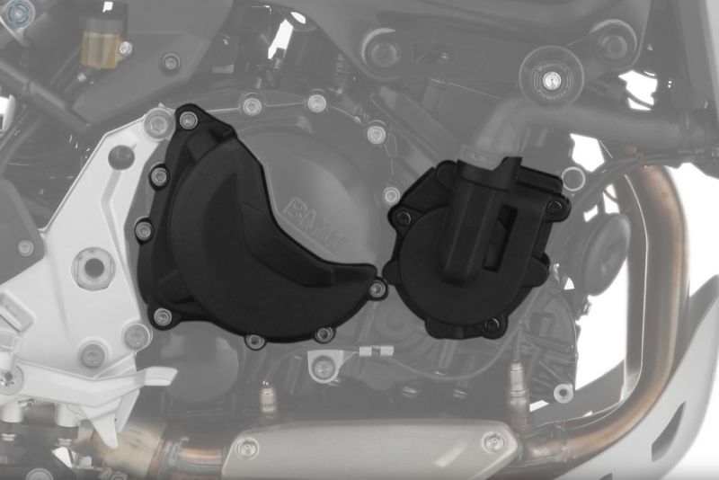 Wunderlich protective cover set for clutch, alternator and water pump - black image 0