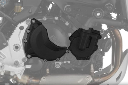 Wunderlich protective cover set for clutch, alternator and water pump - black image 0