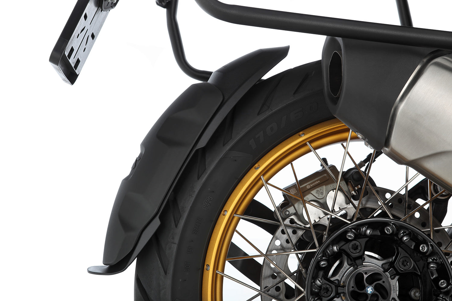 Wunderlich Extension of rear wheel cover R 1300 GS and GS Adventure - black image 5