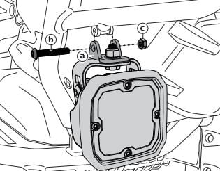 Driving Light Mount - BMW OEM Light Mount Adapter image 6