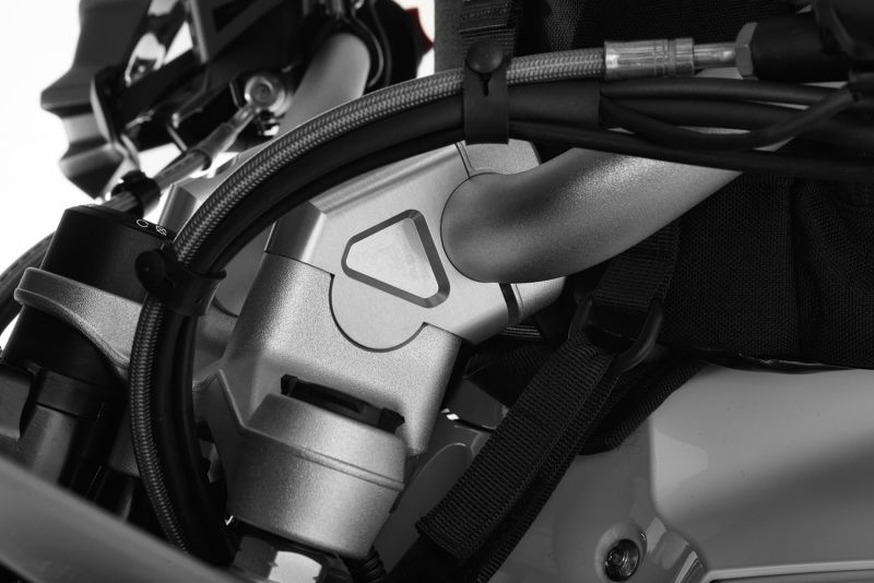 Wunderlich ERGO+ handlebar riser - 38mm - silver image 3