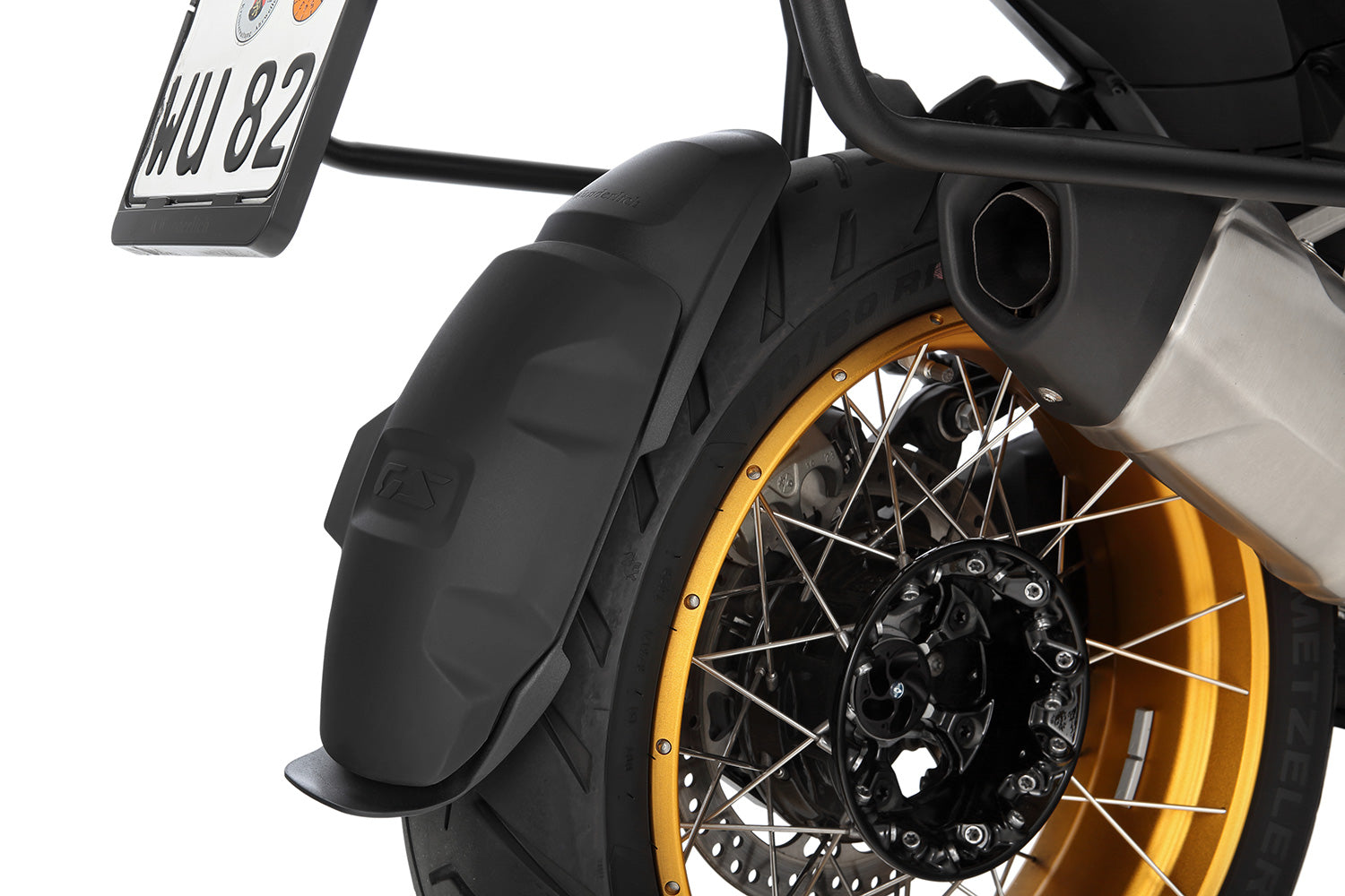 Wunderlich Extension of rear wheel cover R 1300 GS and GS Adventure - black image 0