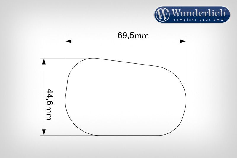Wunderlich Side stand enlarger - black image 2