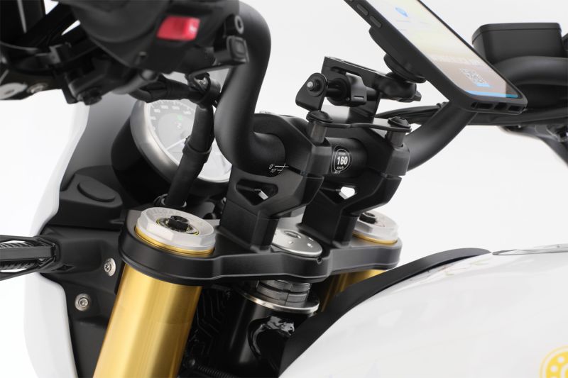 Wunderlich Handlebar Riser ERGO R 12 G/S - 20mm - black image 1