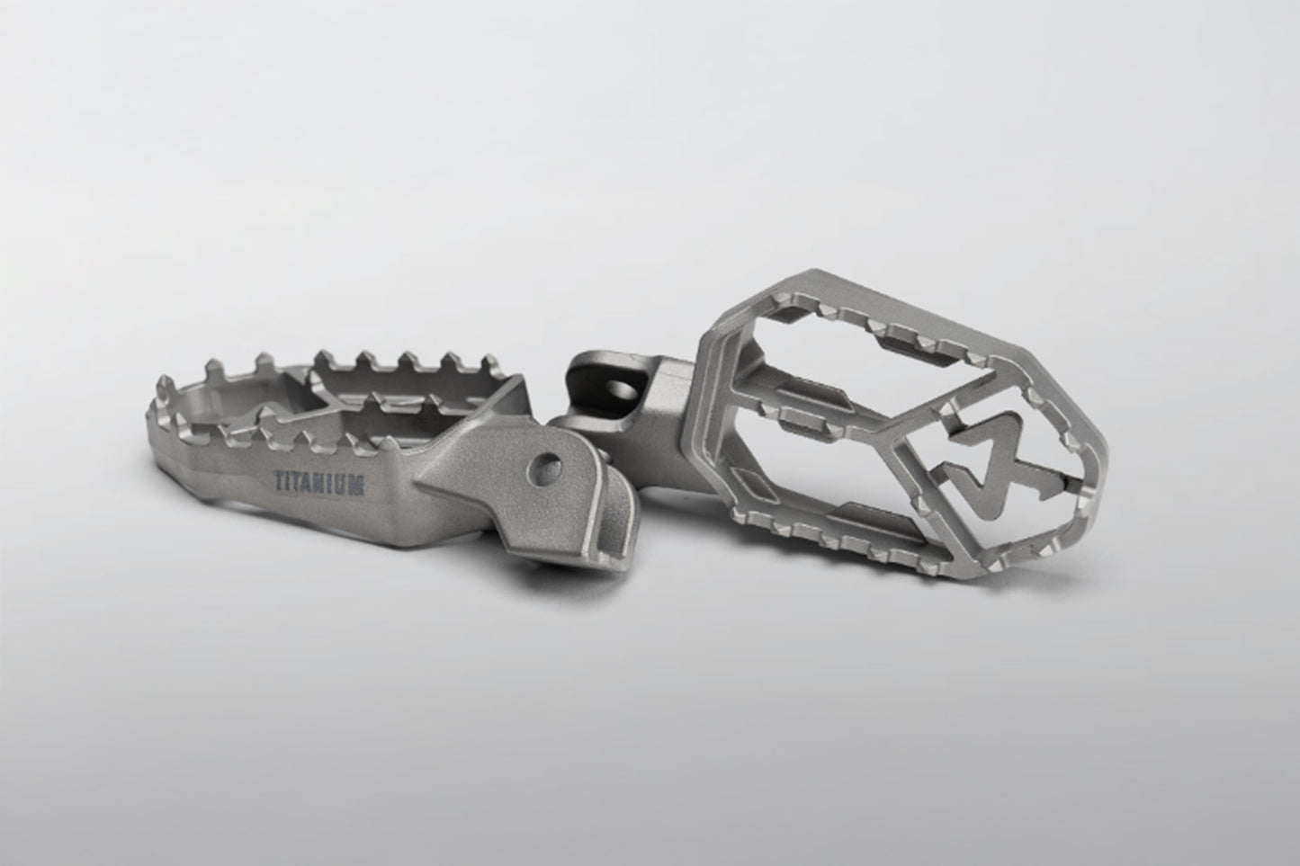 Akrapovic BMW Adventure footrest set - titanium image 0