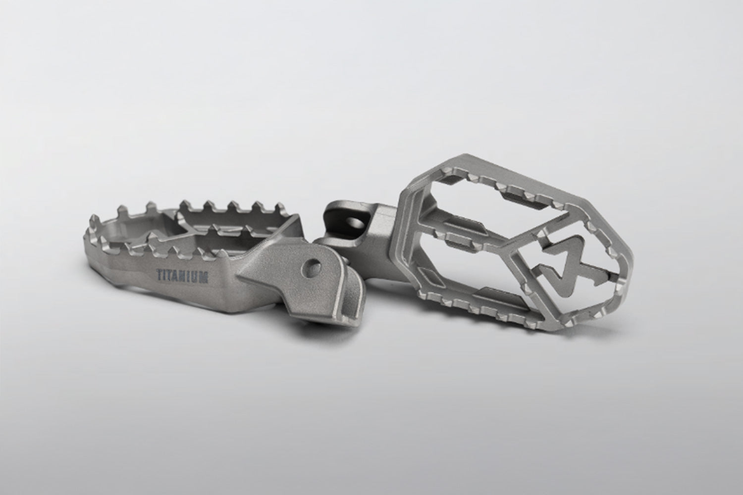 Akrapovic BMW Adventure footrest set - titanium image 0