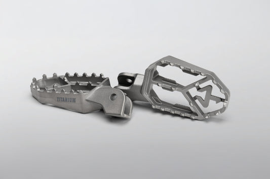 Akrapovic BMW Adventure footrest set - titanium image 0