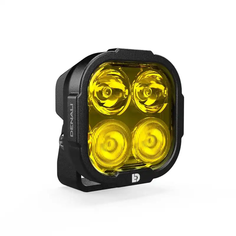 DENALI DL-4 Driving Light w/ DataDim Technology, 4-LED, Elliptical Hybrid Beam image 2