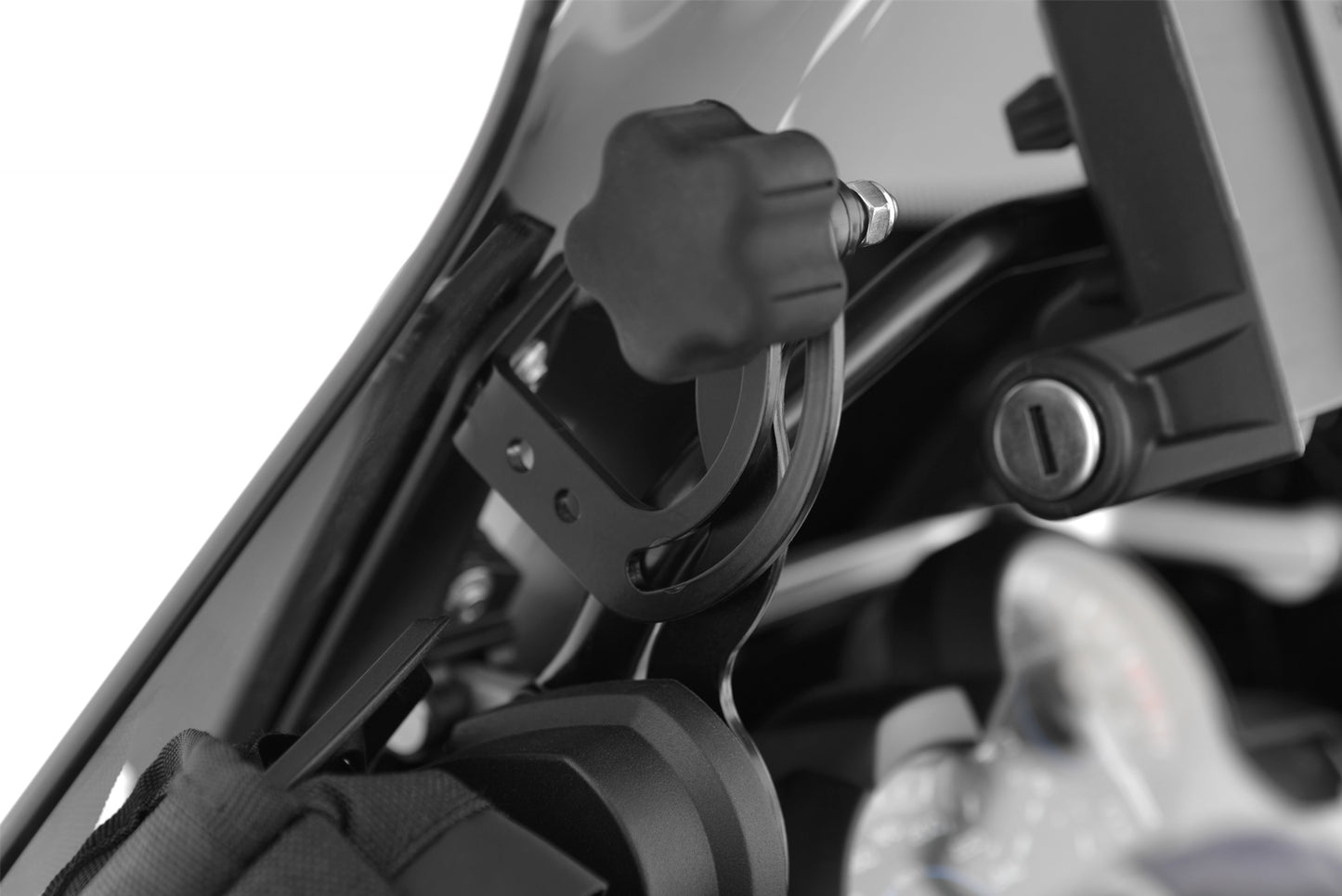 Wunderlich windshield MARATHON with windshield reinforcement - left and right image 2