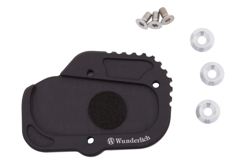 Wunderlich Side stand enlarger for low suspension - black image 2
