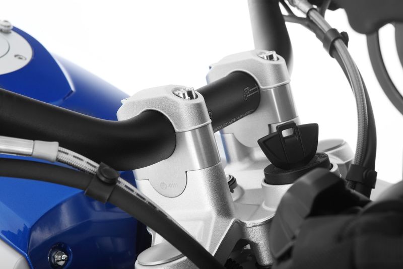 Wunderlich Handlebar riser ERGO - 25mm - silver image 0