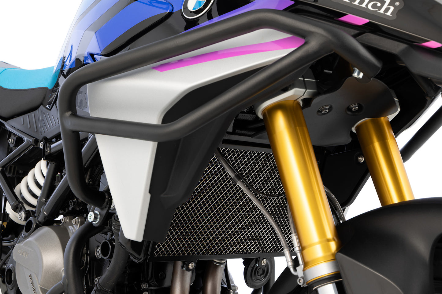 Wunderlich water radiator guard F 450 GS - black