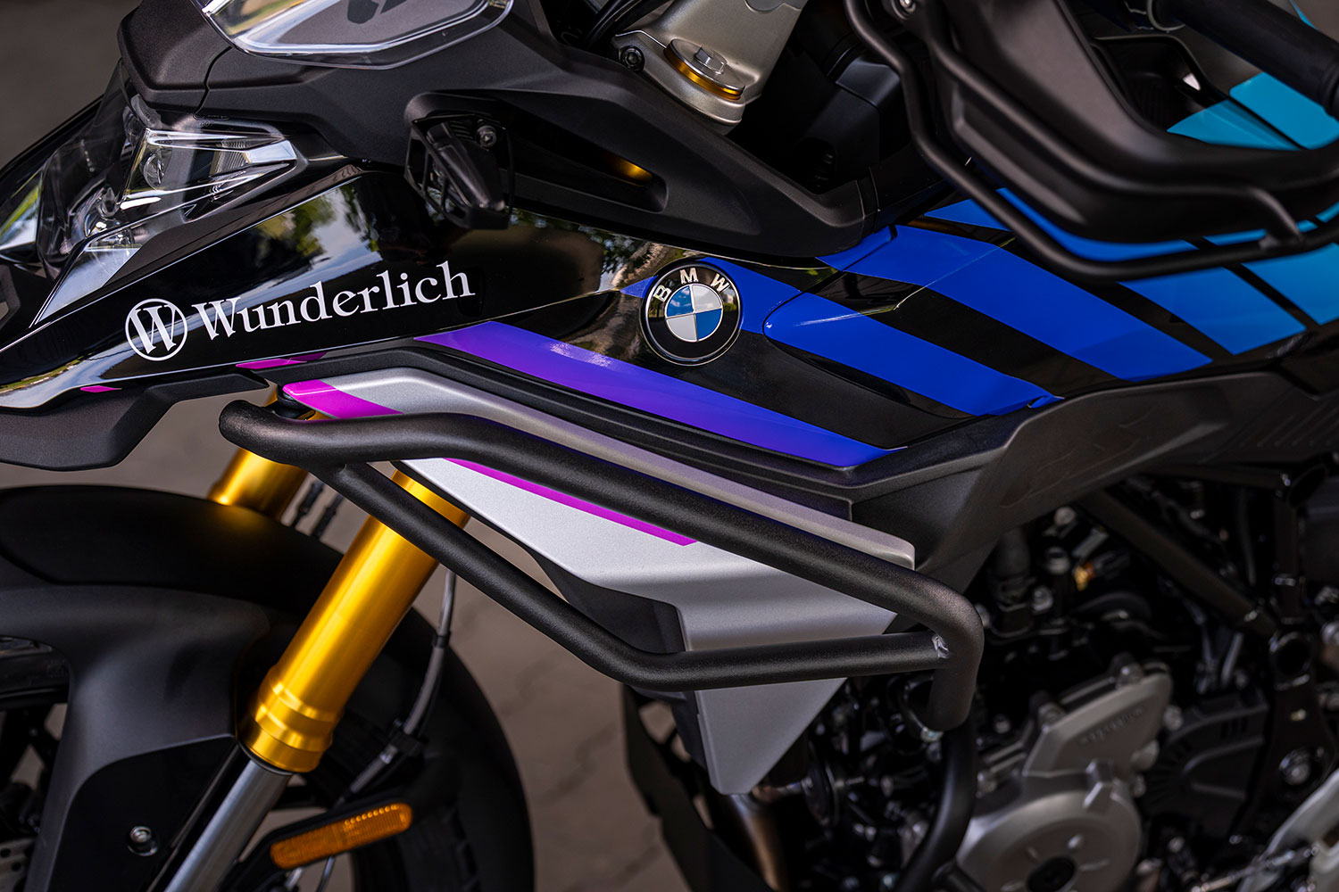 Wunderlich tank protection bar F 450 GS - black